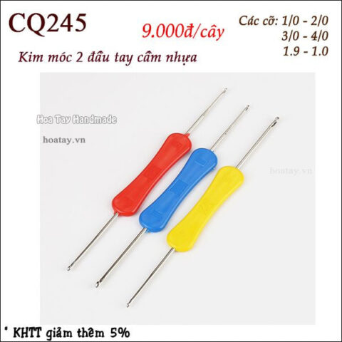 Kim móc 2 đầu cán nhựa - 1.0-1.9 (cái)