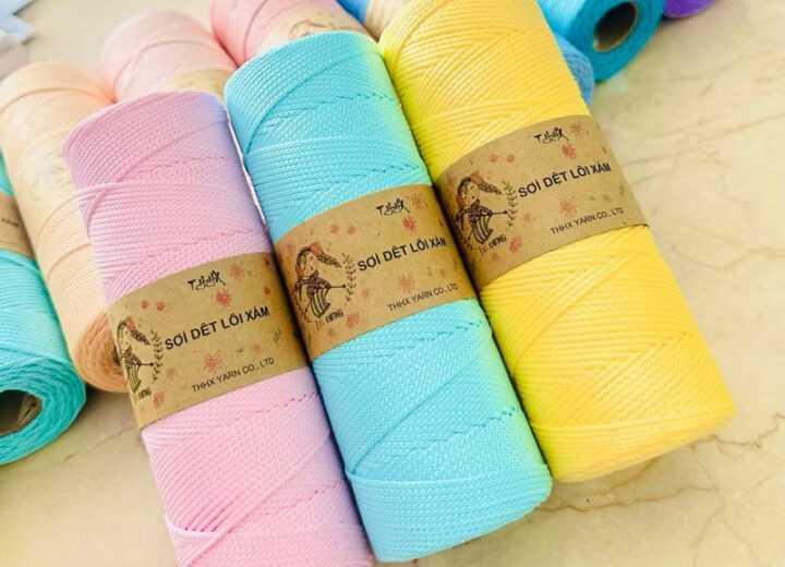 Len móc - Sợi dệt